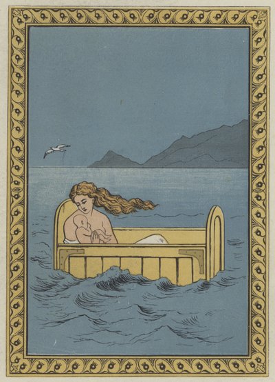 Perseus and His Mother by English School